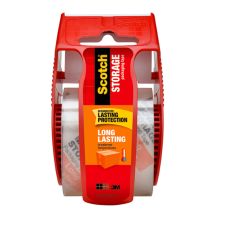Scotch Long-Lasting Moving & Storage Tape With Refillable Dispenser, 2" x 22.2 Yd., Clear