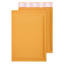 Self-Sealing Bubble Mailers, Size 0, 6" x 9", Pack Of 25