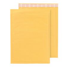 Self-Sealing Bubble Mailers Size 2, 8 1/2" x 11 1/8", Box Of 100
