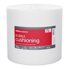 Small Bubble Cushioning, 3/16" Thick, Clear, 12" x 75'