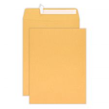 10" x 13" Manila Catalog Envelopes, Clean Seal, Brown Kraft, Box Of 100