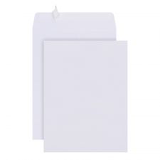  9" x 12" Catalog Envelopes, Clean Seal, White, Pack Of 25
