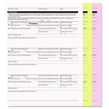 Iconex Digital Carbonless Paper, 3-Part, 8.5 x 11, White/Canary/Pink, 835/Carton