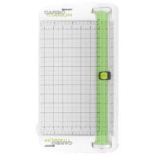 Westcott CarboTitanium Personal Paper Trimmer, 12", White/Green