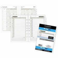 At-A-Glance Daily Planner One Page Per Day Refill, Loose-Leaf, Desk Size