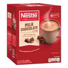 Nestl Hot Cocoa Mix, Milk Chocolate, 0.71 oz Packet, 60 Packets/Box