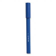 TRU RED Quick Dry Gel Pen, Stick, Fine 0.5 mm, Blue Ink, Blue Barrel, Dozen