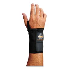 ergodyne ProFlex 4010 Double Strap Wrist Support, Small, Fits Left Hand, Black