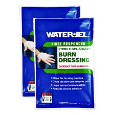 First Aid Only Water-Jel Burn Dressing, 4 x 4