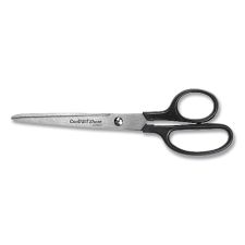 Westcott Contract Stainless Steel Standard Scissors, 7" Long, 3.13" Cut Length, Straight Black Handle