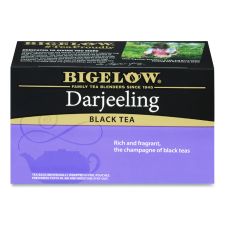 Bigelow Darjeeling Black Tea Bags, 0.08 Tea Bag, 28/Box
