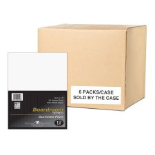 Boardroom Gum Pad Plain 8.5x11 Wht 12pk