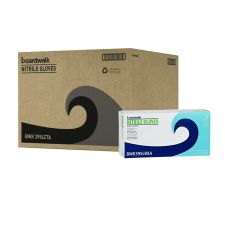 Boardwalk 395 Series Disposable General-Purpose Nitrile Gloves, Powder-Free, Large, 5 mil Thick, 9.5" Long, Blue, 100/Box, 10 Boxes/CT