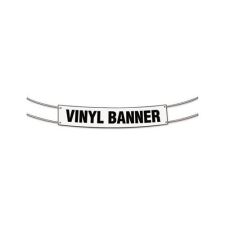 Cosco Banner Blank, White Vinyl, 2 feet x 4 feet