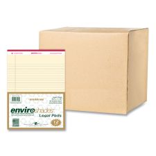 Roaring Spring Enviroshades Legal Notepads, 50 Ivory 8.5 x 11.75 Sheets, 36 Notepads/Carton