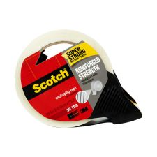 Scotch Reinforced Strength Strapping Packaging Tape, 1-15/16" x 30 Yd, Clear