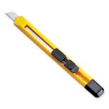 Stanley Quick Point Utility Knife, 9 mm Blade, Yellow/Black