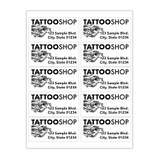 2" x 4" Rectangle 1 Color (100/PK)