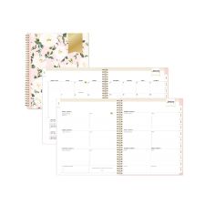 Blue Sky Day Designer Coming Up Roses Create-Your-Own Cover Weekly/Monthly Planner, Roses Artwork, 11 x 8.5, 12-Month (Jan-Dec): 2026