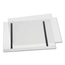 Durable Magnetic Water-Resistant Sign Holder, 11 x 17, Clear Frame, 5/Pack