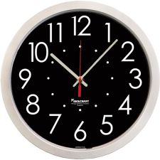 SKILCRAFT High Contrast Quartz Wall Clock