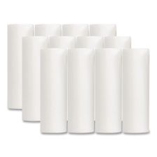 TIDI Choice Headrest Paper Roll, Smooth-Finish, 8.5" x 225 ft, White, 12/Carton