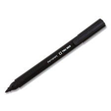 TRU RED Permanent Marker, Pen-Style, Fine Bullet Tip, Black, 36/Pack
