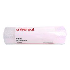 Universal Bubble Packaging, 0.19" Thick, 12" x 10 ft, Perforated Every 12", Clear, 12/Carton