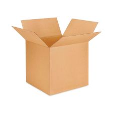Universal Cubed Fixed-Depth Brown Corrugated Shipping Boxes, Regular Slotted Container, Large, 11" x 15" x 6", Brown Kraft, 25/Bundle