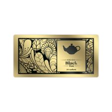 1 1/2" x 3" Rectangle Foil Imprint (500/PK)