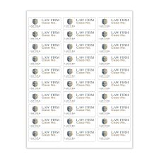 1" x 2 5/8" Rectangle 2 Color (100/PK)