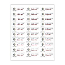 1" x 2 5/8" Rectangle 3 Color (100/PK)