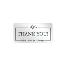 1" x 2" Rectangle Foil Imprint (500/PK)