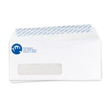 #10 Peel and Seal Poly Window White Wove 24 lb. - Spot Color (250/PK)