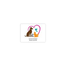 2 3/4" x 3 3/4" Rectangle 4 Color Process (100/PK)