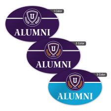 2" x 3" Oval 1, 2, or 3 Colors (250/PK)