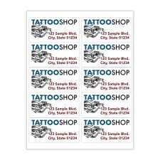 2" x 4" Rectangle 3 Color (100/PK)
