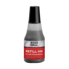 2000 Plus Print Pro Black Self-Inking Stamp Refill Ink, .9 Oz.
