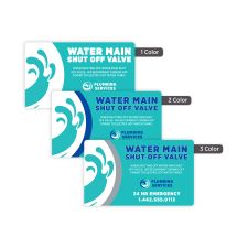 3" x 5" Rectangle 1, 2, or 3 Color (250/PK)