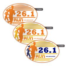 4" x 6" Oval 1, 2, or 3 Colors (250/PK)