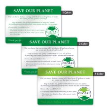 4" x 6" Rectangle 1, 2, or 3 Colors (250/PK)
