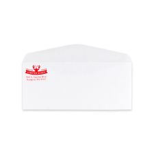 #6 3/4 White Wove 24 lb. Smooth - Spot Color (250/PK)