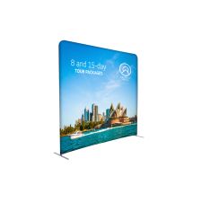 90"H Straight Pillowcase Display - 8'W Kit (1/PK)