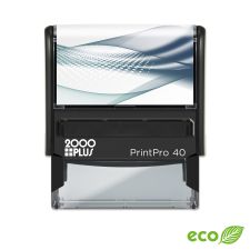Custom 2000Plus PrintPro 40P Self-Inking Rectangle Stamp, 13/16" X 2-3/16" Impression