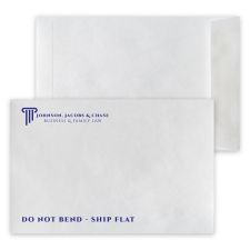 DuPont Tyvek 14lb., 6" x 9" Open End, Zip Stick, Black, Red or Dark Blue imprint (500/PK)