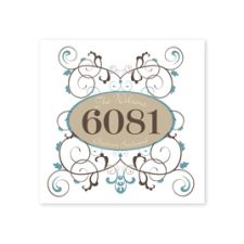 Full Color Wall Sign, 8" x 8" (1/PK)