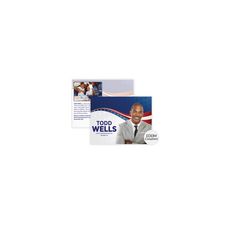 Postcards 8-1/2 x 11, 4/4 White 14 pt. C2S, UV Gloss Coated FrontSide (25/PK)