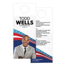 1-1/4" Circle Door Hanger 3-1/2" x 8-1/2" Front & Back (50/PK)