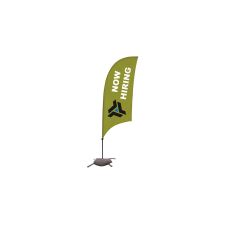 7.5' Razor Sail Sign Kit - 2 Sided with Cross Base (1/PK)