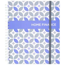 AT-A-GLANCE Day Runner Monthly Home Finance Organizer, 5 Column Format, Black/Green/White Cover, 11 x 9 Sheets, 30 Sheets/Book